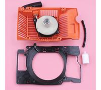 Pexorin Pièce de rechange remplacement tronçonneuse tuyau filtre à carburant conducteur d'air démarreur traction recul, for Husqvarna, 61 268 272 503615571 501659201 Démarreur de tronçonneuse