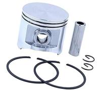 Pexorin Piston 50 mm avec axe de piston, for tronçonneuses Husqvarna 371XP, 372XP, 371 et 372, neuf Remplacement du segment de piston de la tondeuse à gazon