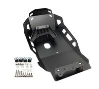 Pexorin Plaque de protection de châssis de moteur de moto, couvercle de Protection de cadre de Base, F900XR F900R F 900 XR 900XR 2020 2021 Plaque de protection pour moto(Schwarz)