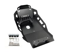 Pexorin Plaque de protection for châssis de moteur, couvercle de protection du cadre de base, for BMW, F900XR F900R F900 XR 900R 2020 2021 en aluminium Plaque de protection pour moto(Schwarz)