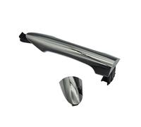 Pexorin Poignée de porte extérieure chromée for voiture, for Kia, Picanto Morning 2011 2012-2016 82651-1Y000 82661-1Y000 83651-1Y000 83661-1Y000 Poignée de porte intérieure de voiture(Rear Left and Ri