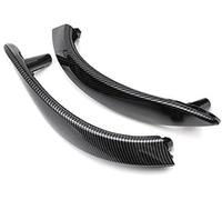Pexorin Poignée de porte intérieure avec couvercle extérieur de remplacement, for, série 3 3GT 4 F30 F80 F31 F32 F33 F34 F35 F36 Poignée de porte intérieure(BLACK 2pcs)
