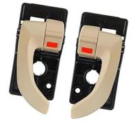 Pexorin Poignée de porte intérieure de voiture gauche droite ensemble d'accessoires 82620-2Z02, for Hyundai, for Tucson, 2005 2006 2007 2008 2009 Poignée de porte intérieure(BLACK 2pcs Beige)