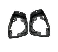 Pexorin Remplacer le cadre du boîtier du rétroviseur latéral, for VW, for POLO, 6R 6C MK5 V avec garniture de support de clignotant en verre 2009 2014 2016 2017 Boîtier de rétroviseur latéral(Left and