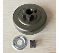 Pexorin Roulement de rondelle pignon tambour d'embrayage 3 8 6T, for pièces tronçonneuse STIHL, MS170 MS180 Kit d'embrayage