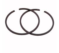 Pexorin Segment de Piston 37 mm KIORITZ, for Echo, CS301 302 303T 305 306 CS3000 CS3050, for Hitachi, 330 TRONÇONNEUSE DÉBROUSSAILLEUSE Segment de Piston de Coupe-Herbe(2 PCS)
