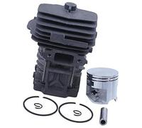 Pexorin Segment de piston cylindre 44 mm, for tronçonneuse STIHL MS251 MS 251#1143 020 1207 Remplacement du segment de piston de la tondeuse à gazon