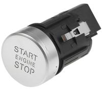 Pexorin Serrure de commande d'allumage de démarreu Interrupteurs à bouton-poussoir de voiture, pour, pour A6 C7 2011-2016, pour A7, pour Rs6, pour Rs7 Start Stop, interrupteur d'allumage