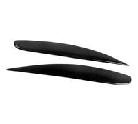 Pexorin Sourcil de phare, for Opel, for Corsa D, for VXR 2006-2014 Autocollant de voiture Garniture de paupière de sourcil de phare avant protection pour paupières de phare de voiture