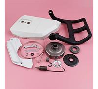 Pexorin Tambour de couvercle d'embrayage poignée frein chaîne, for STIHL, MS180 MS170 018 017 MS 180 170, Kit réparation rondelle jante pignon pièce tronçonneuse Kit d'embrayage