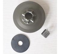 Pexorin Tambour d'embrayage avec jante, un corps, rondelle, roulement à aiguilles, tronçonneuse chinoise 4500 5200 5800 Kit d'embrayage