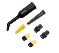 Pexorin Tête de buse d'arrosage à brosse fendue for nettoyeur vapeur SC1/SC2/SC3/SC4/SC5 Kits brosses rondes for Pièces de rechange pour nettoyeur vapeur