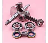 Pexorin Vilebrequin, for Husqvarna 268272, jeu de joints d'huile de roulement à aiguilles, pièce de rechange for outil de rechange for tronçonneuse Kit de roulements de vilebrequin pour tronçonneuse