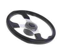 Pexorin Volant de bateau marin à 3 branches 340 mm 13,4 po avec poignée en mousse PU Palonnier de commande de bateau