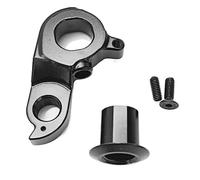 Pexorine 1 pièce de pièces de vélo Mech Dropout, for Scott, Contessa Spark Scale Rc 700 900 Ransom 720 910 Sl Gear Genius dérailleur arrière Rd Hanger Patte de dérailleur de vélo(BLACK 1Set Bicycle Ha