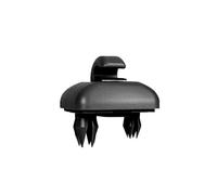 Pexorine Crochet de Clip de Pare-Soleil, pour, pour A1 A3 A4 A5 Q3 Q5 A7 B6 B7 B8 S4 S5 Support de clip pour pare-soleil de voiture(Schwarz)