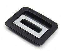 Pexorine pour Cayenne 7P5 2011-2016 Voiture Coffre arrière Queue Bas Plaque de poussée Tapis Sol poignée Remplacement Noir poignée de Levage de Coffre de Voiture(Schwarz)