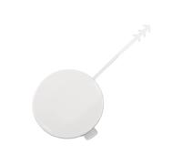 PEXORT, for Audi, A4 B8 2008-2012, Droit 8K0807441 8K0807441AGRU, Capuchon de Crochet de remorquage de Pare-Chocs arrière Couvercle d'oeil de remorquage Bouchon d'œillet de remorquage(White)