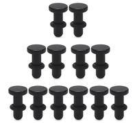 Pexveiuu Kit d'étirement d'oreille en acrylique transparent 6 g avec joints toriques en plastique de calibre 6 pour écarteurs d'oreilles - Pour homme et femme