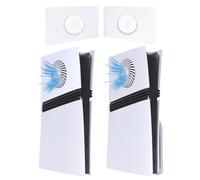 PEYANZ Coque supérieure pour PS5 Façade 2 - Aérations de refroidissement améliorées, protection ABS et panneau haute fidélité | Compatible avec PlayStation 5 Pro