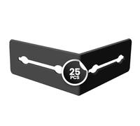 PEYGRAN Système de nivellement de carrelage - Supports de nivellement réutilisables pour des coins intérieurs/extérieurs, des compteurs et des étapes plus faciles et plus précis