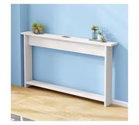 PEYNIR Console canapé Table d'appoint étroite et Longue (80-150 cm) derrière canapé avec Rangement Longue et Fine Console Extra-Longue pour Salon/Couloir(White,W115xD20xH65cm)