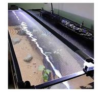 PEYNIR Couvercle Aquarium Couvercle magnétique Anti-Saut pour Aquarium (à Faire soi-même), Hache pour Aquarium Grille Anti-Chats avec Filet d'aération(L31.5xW19.7in/80x50cm)