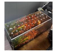 PEYNIR Couvercle Aquarium Couvercle supérieur Transparent en Acrylique pour Aquarium, sur Mesure Anti-Saut pour Terrarium, Évite Que Les Chats n'attrapent Les Poissons(L45xW30cm/17.7x11.8in)