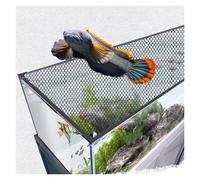 PEYNIR Couvercle Aquarium Filet Anti-Saut pour Aquarium, Capot d'aération pour Terrarium, Couvercle supérieur magnétique pour Aquarium, Écran de Protection(L43.3 xW17.7)
