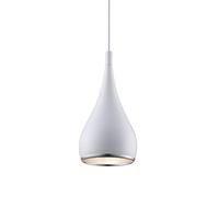 PEYNIR Lampe Suspendue Moderne argentée, luminaire Suspendu en métal Framhouse E27/E26, Lustre d'ambiance de Luxe pour îlot de Cuisine, Salon, Chambre à Coucher, Salle à Manger