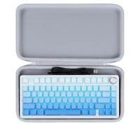 Peyyargo Dur Étui de Protection Compatible avec 75% Aula F75 /F75 Pro /F75 Max/RedThunder K84 /YUNZII B75 Pro/Corsair K65 Plus/RK Royal KLUDGE R75/RK84 /AJAZZ AK820 Clavier Mécanique Gaming (Gris)