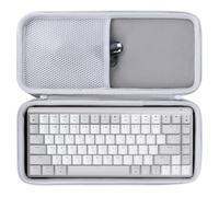 Peyyargo Dur Étui de Protection Compatible avec Logitech MX Mechanical Mini Clavier (Blanc)