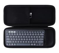 Peyyargo Dur Étui de Protection Compatible avec Logitech Pebble 2 Combo, Pebble Keys 2 K380s / K380 Clavier en Pebble Mouse 2 M350s / M350 Souris (Noir)