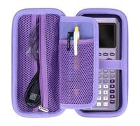 Peyyargo Dur Étui pour Texas Instruments TI-83 Premium CE Calculatrice | Compatible aussi : TI-82, TI-NSPIRE CX II-T, TI-30 ECO RS, TI-84 Plus CE-T, TI-Nspire CX Cas. Coque EVA Rigide, Antichoc