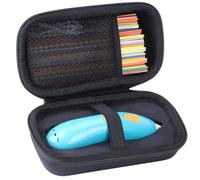 Peyyargo Étui de Protection pour 3Doodler Start+ Stylo 3D | Coque EVA Rigide avec Sangle Réglable, Résistant Chocs Rayures, Multi Usages, Sac Portable, Accessoire pour Stylo 3D