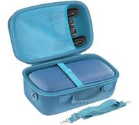 Peyyargo Étui de Protection pour Bose Enceinte Portable Soundlink Max | Coque EVA Rigide avec Sangle Réglable, Résistant Chocs Rayures, Multi Usages, Accessoires D’enceinte, Bleu Foncé