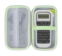 Peyyargo Étui de Protection pour Brother PT-H110 Etiqueteuse Portable | Coque EVA Rigide, Résistant Chocs Rayures, Multi Usages, Sac Portable, Étiqueteuse Accessoires