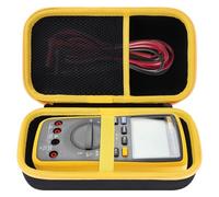 Peyyargo Étui de Protection pour Fluke Multimètre Numérique 15b+/17b+ | Coque EVA Rigide, Résistant Chocs Rayures, Multi Usages, Sac Portable, Accessoire pour Multimètre Numérique