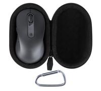 Peyyargo Étui de Protection pour Logitech Signature M650 Souris | Coque EVA Rigide, Résistant Chocs Rayures, Multi Usages, Sac Portable, Accessoire pour Souris