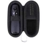 Peyyargo Étui pour Logitech R400 / R500s Télécommande de Présentation | Coque EVA Rigide, Résistant Chocs Rayures, Multi Usages, Sac Portable, Accessoire pour Télécommande de Présentation