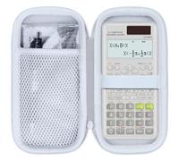 Peyyargo Hard Étui de Protection Compatible avec Casio FX-92/fX-991ES Plus 2/FX-570Es Plus 2/FX-991 CW/FX-991EX/FX-85MS/FX-87DE Plus 2/FX-83GTCW/fX-115ESPLUS2 Calculatrice Scientifique (Blanc)