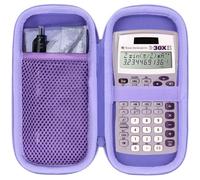 Peyyargo Hard Étui de Protection Compatible avec Texas Instruments TEX-TI36XPRO/ TI-30XB/ TI-30 XIIS FC/TI-30XS/ TI 30X Pro/TI-30XIIB/ TI30XA Calculatrice Scientifique
