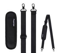 Peyyargo Sangle Réglable Compatible avec Anker Solix C300 DC / C300 PowerBank, Siège Antidérapant Rembourré en Nylon Souple et Résistant, avec Crochet Pivotant en Métal