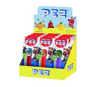 PEZ Boîte de 12 Distributeurs Pez Licence Avengers + Recharge de Bonbons 110 g