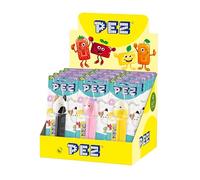 PEZ - PEZ Boîte Présentoir de 12 Blisters (1 distributeur + 1 recharge de bonbons) SQUISHMALLOWS