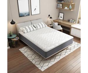 PEZ ROJO Matelas 140x190 cm, Épaisseur 27 cm, Matelas Mémoire de Forme Moderne pour Adulte et Enfant, Zones de Confort Ergonomiques