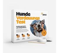 PEZZ Test digestif pour chiens : vérification de la qualité digestive et absorption des nutriments,Besoins nutritionnels individuels comme résultats en laboratoire,Livraison gratuite en laboratoire