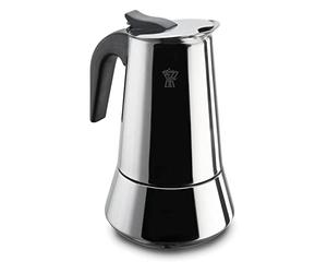 Pezzetti STEELEXPRESS Cafetière induction- acier Inox-10 Tasses
