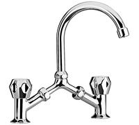 PF Robinetterie - Mélangeur lavabo à Pont, 194 à 250 mm ORCHIDEA Tevere - PFRMETZCR215A