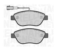 PF0221 MARELLI Plaquettes de Frein Kit Axe Avant Abarth Fiat Lancia Opel Marell